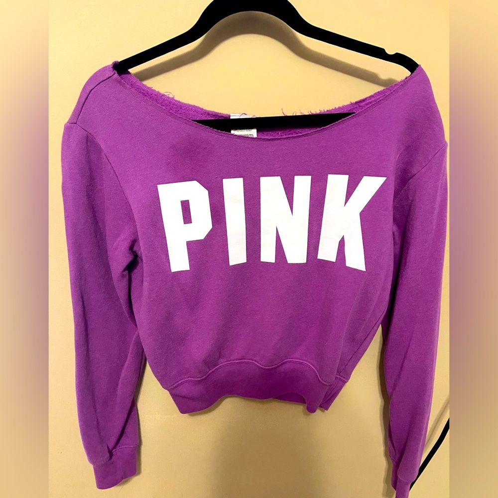Victoria’s Secret PINK XS Off the Shoulder Sweater